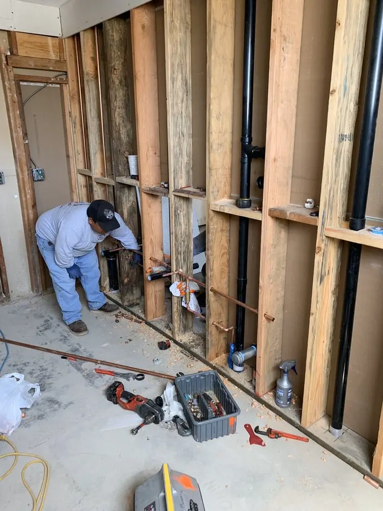 Commercial rough-in plumbing for Gas Line Repair in Minortown